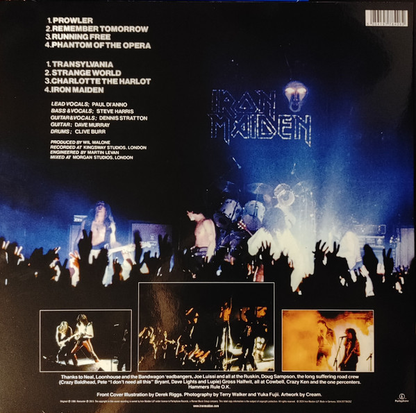 IRON MAIDEN - Iron Maiden (German press)--Vinyl LP-Brand New/Still sealed_LAS01226119