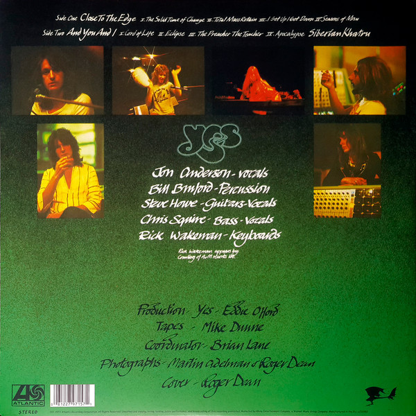 YES - Close To The Edge--Vinyl LP-Brand New/Still sealed_LAS01226153