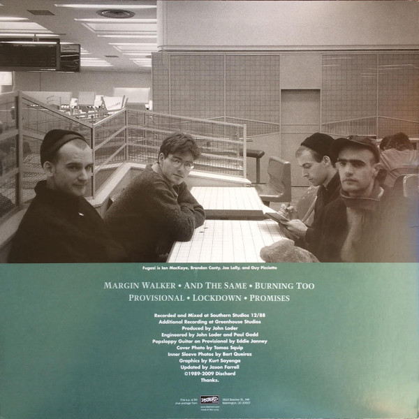 FUGAZI-Margin Walker -Vinyl LP-Brand New/Still sealed_SC0226138-DISCH35
