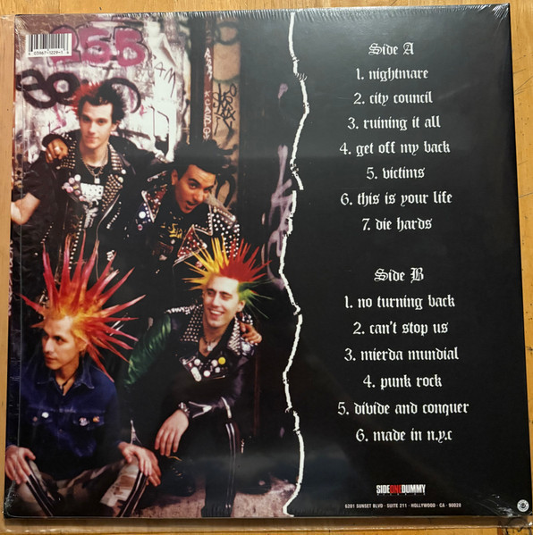 CASUALTIES-Die Hards (red vinyl)-Vinyl LP-Brand New/Still sealed_SC0226147-SIDEO1229
