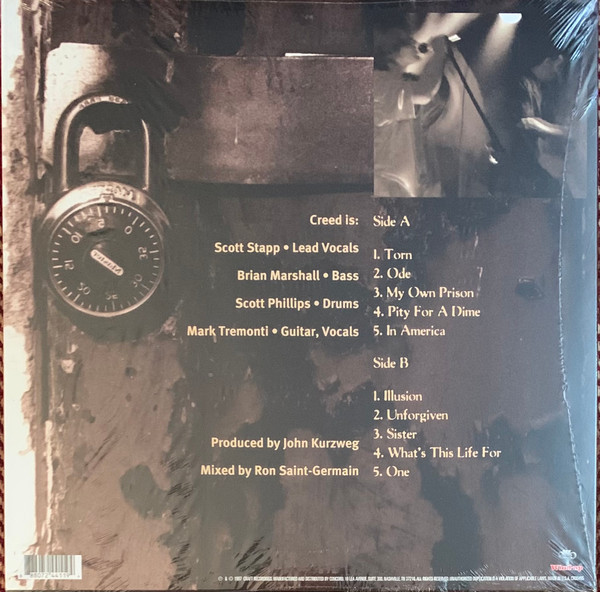 CREED-My Own Prison-Vinyl LP-Brand New/Still sealed_SC0226195-CRAFT495