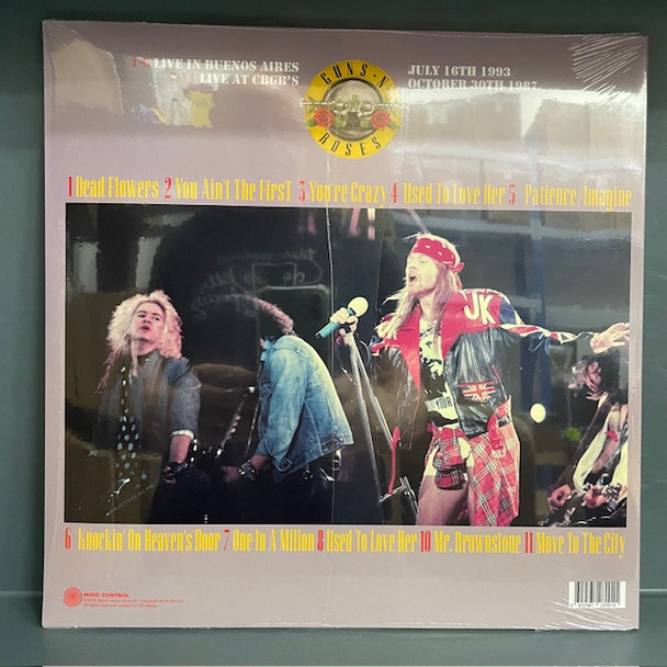 GUNS N' ROSES - Alternative Unplugged: Rare Acoustic Recordings--Vinyl LP-Brand New/Still sealed_LAS0226120