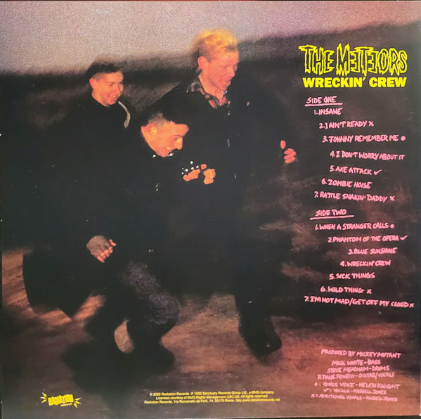 METEORS - Wreckin' Crew (Purple Vinyl)--Vinyl LP-Brand New/Still sealed_LAS0226133