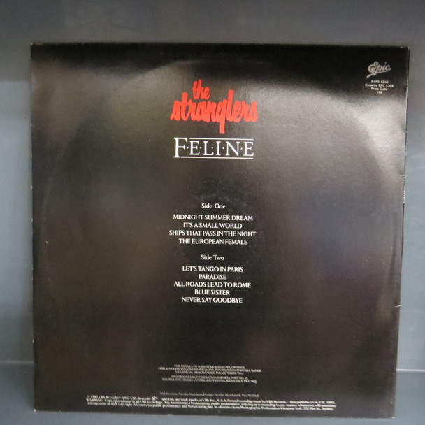 The Stranglers-Feline-VINYL LP-USED-SHLP170425_7912