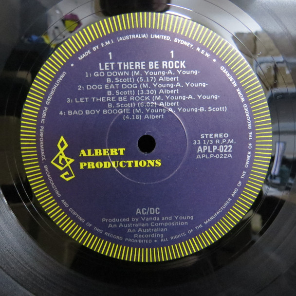 AC/DC-Let There Be Rock (Aussie original press)-VINYL LP-USED-SHLP170425_7925