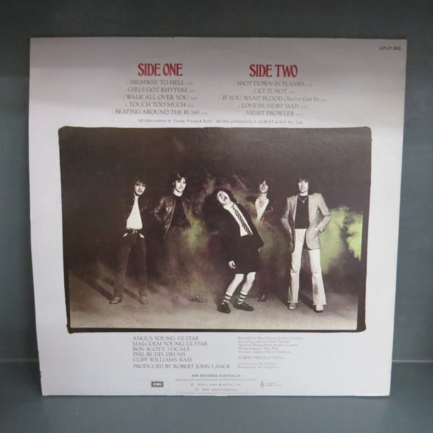 AC/DC-Highway To Hell (Aussie original press)-VINYL LP-USED-SHLP170425_7927