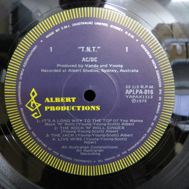 AC/DC-T.N.T. (Aussie 2nd  Albert press)-VINYL LP-USED-SHLP_8016