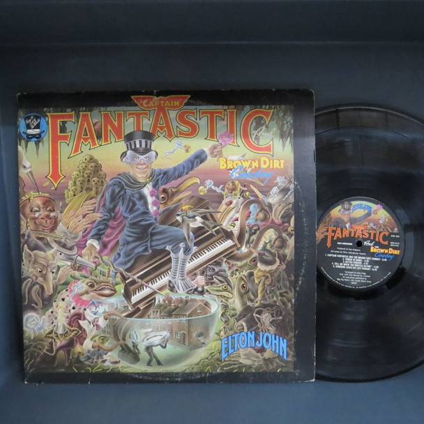 Elton John-Captain Fantastic And The Brown Dirt Cowboy-US 1975 press-VINYL LP-USED-SHLP170425_8021