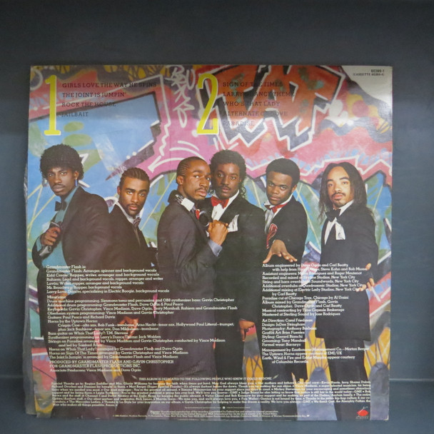 Grandmaster Flash-They Said It Couldn't Be Done-VINYL LP-USED-SHLP170425_8029