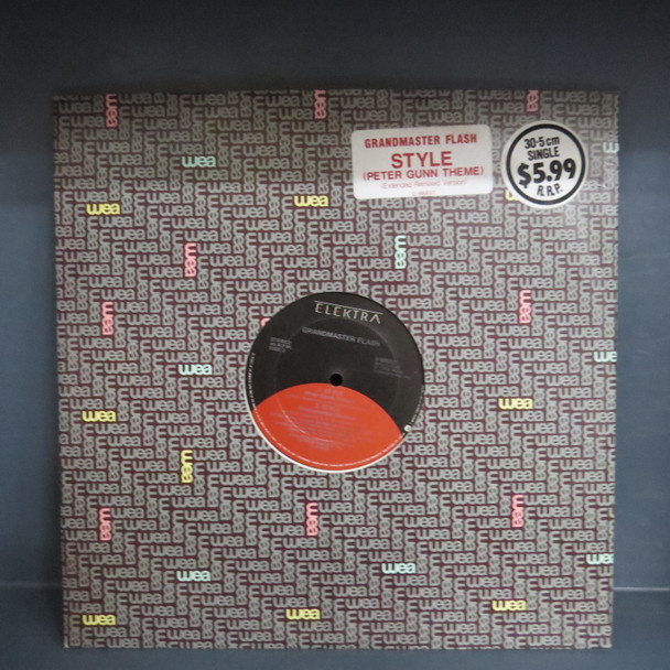 Grandmaster Flash-Style (Peter Gunn Theme)-VINYL LP-USED-SHLP170425_8032