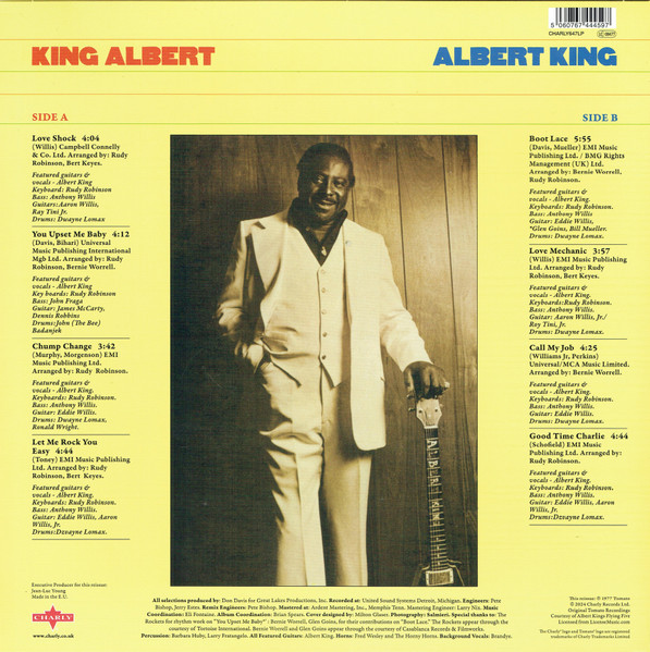 ALBERT KING - King Albert--Vinyl LP-Brand New/Still sealed_LAS0326175