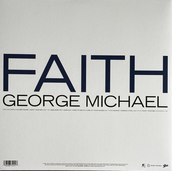 GEORGE MICHAEL - Faith--Vinyl LP-Brand New/Still sealed_LAS0326194