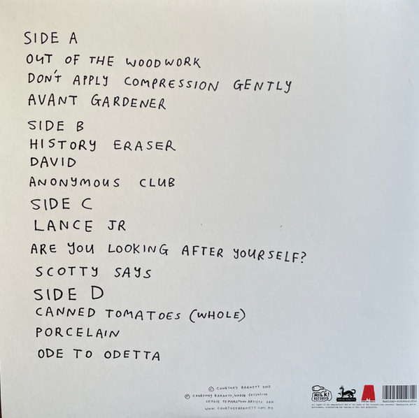 COURTNEY BARNETT - The Double Ep - A Sea Of Split Peas--Vinyl LP-Brand New/Still sealed_LAS0426221