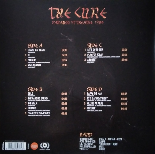 CURE - Paramount Theather 1984--Vinyl LP-Brand New/Still sealed_LAS0426228