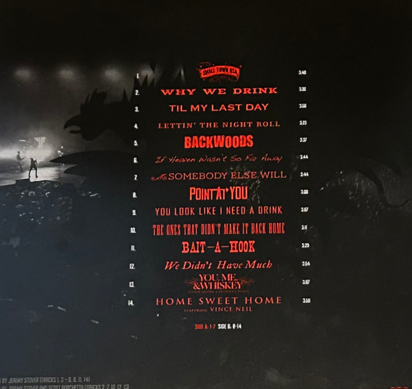 JUSTIN MOORE - Greatest Hits (Red Smoke Vinyl)--Vinyl LP-Brand New/Still sealed_LAS0426201