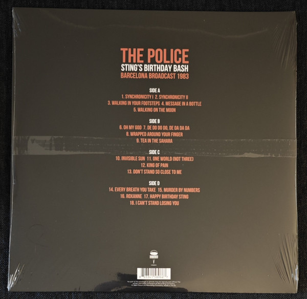 POLICE - Sting's Birthday Bash--Vinyl LP-Brand New/Still sealed_LAS0426245