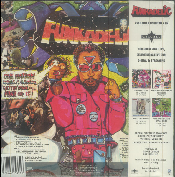 FUNKADELIC - One Nation Under A Groove--Vinyl LP-Brand New/Still sealed_LAS0426243