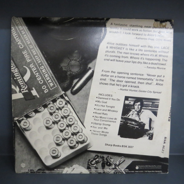 Alice Cooper (2)-Lace And Whiskey-VINYL LP-USED-Aussie 1977 press-SHLP170425_8056
