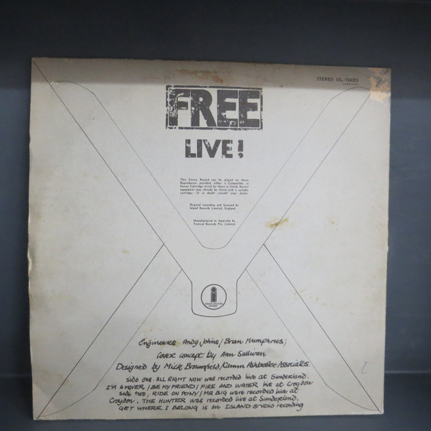 Free-Free Live-VINYL LP-USED--SHLP170425_8096