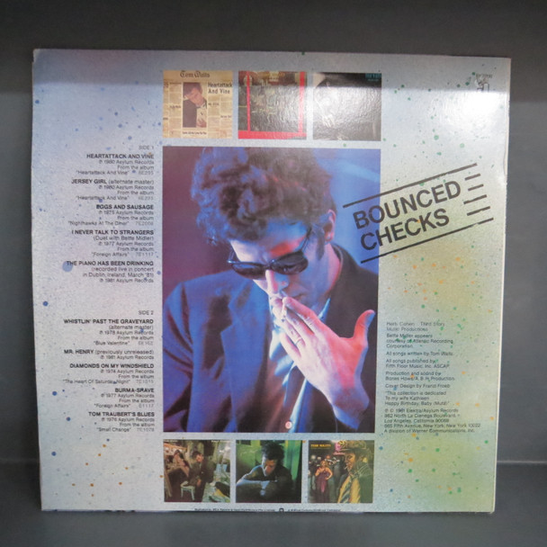 Tom Waits-Bounced Checks-VINYL LP-USED--SHLP170425_8107