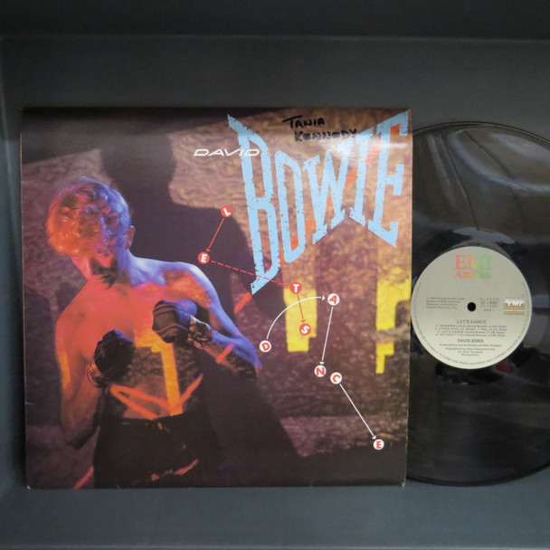 David Bowie-Let's Dance-VINYL LP-USED-Aussie 1983 press-SHLP170425_8137