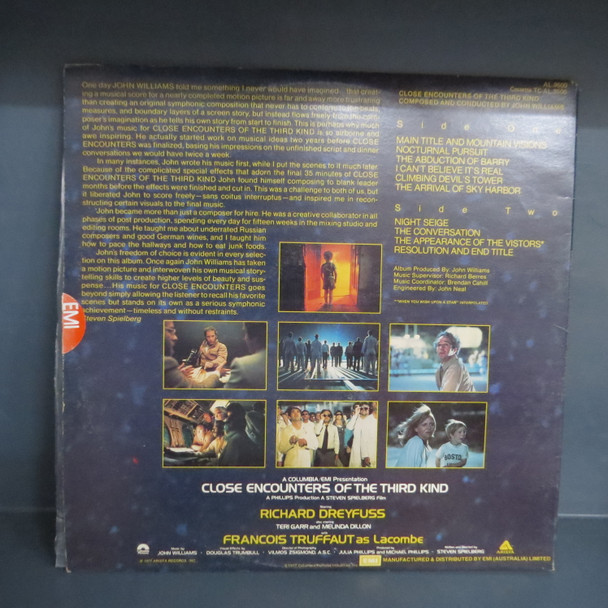 John Williams (4)-Close Encounters Of The Third Kind (Original Motion Picture Soundtrack)-VINYL LP-USED--SHLP170425_8143