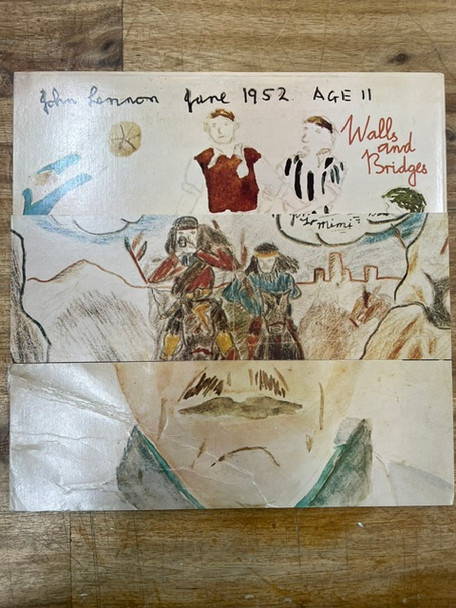 John Lennon-Walls And Bridges-VINYL LP-USED--SHLP170425_8145