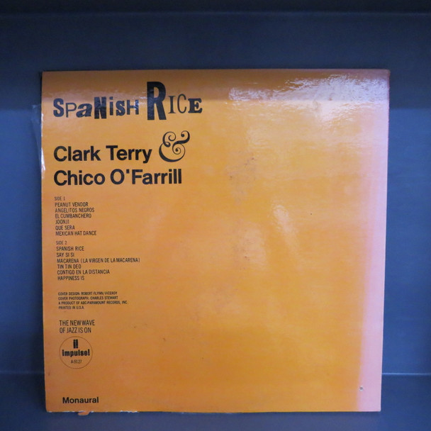 Clark Terry & Chico O'Farrill-Spanish Rice-VINYL LP-USED-US 1966 press-SHLP170425_8153