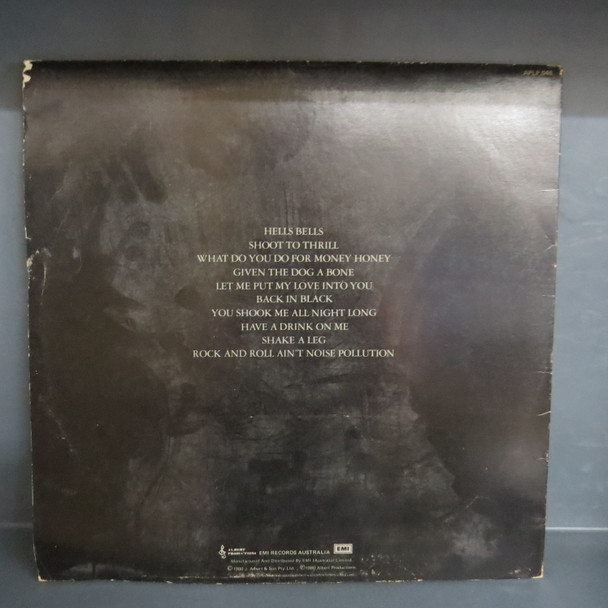 AC/DC-Back In Black-VINYL LP-USED--SHLP170425_8160