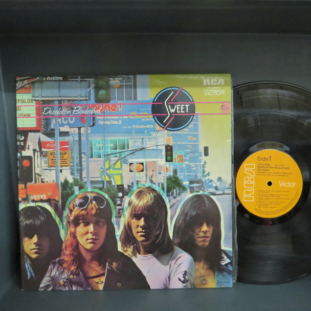 The Sweet-Desolation Boulevard-VINYL LP-USED--SHLP170425_8167