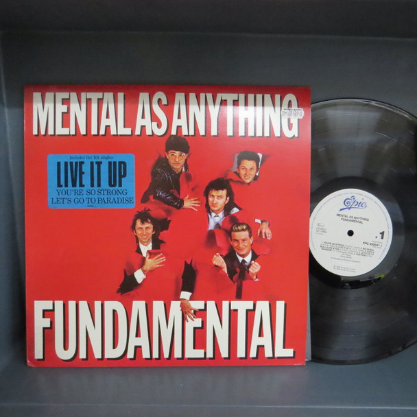 Mental As Anything-Fundamental-VINYL LP-USED--SHLP170425_8200