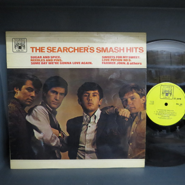 The Searchers-The Searchers' Smash Hits-VINYL LP-USED-UK 1966 press-SHLP170425_8233