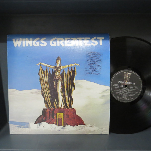 Wings (2)-Wings Greatest-VINYL LP-USED-Aus 1st press -SHLP170425_8328