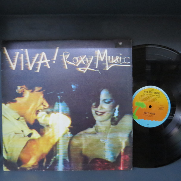 Roxy Music-Viva! Roxy Music (The Live Roxy Music Album)-VINYL LP-USED-Aussie 1976 press-SHLP170425_8337