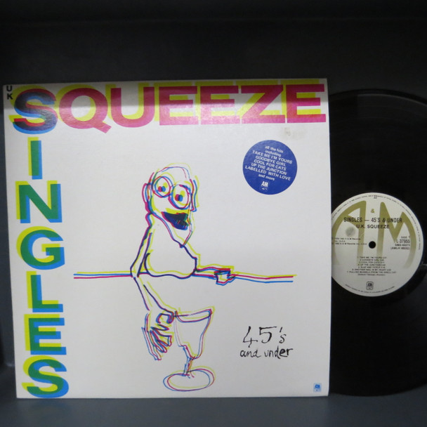 Squeeze (2)-Singles - 45's And Under-VINYL LP-USED-Aussie 1982 press-SHLP170425_8343