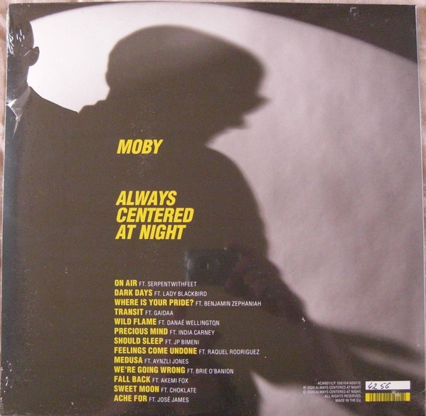 MOBY - Always Centered At Night--Vinyl LP-Brand New/Still sealed_LAS0526178