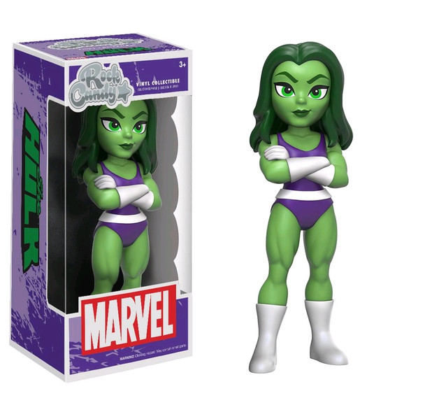 Hulk - She-Hulk Rock Candy-FUN11689