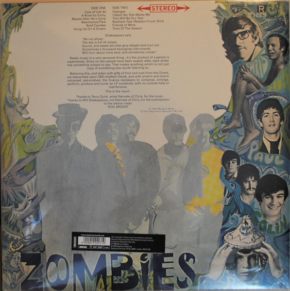 ZOMBIES - Odessey And Oracle--Vinyl LP-Brand New/Still sealed_LAS0526139