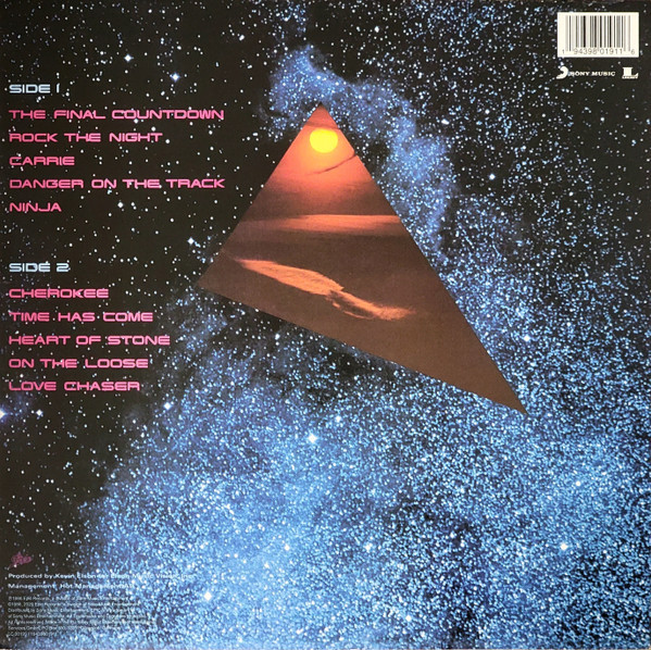 EUROPE - The Final Countdown (Colour Vinyl)--Vinyl LP-Brand New/Still sealed_LAS0526162