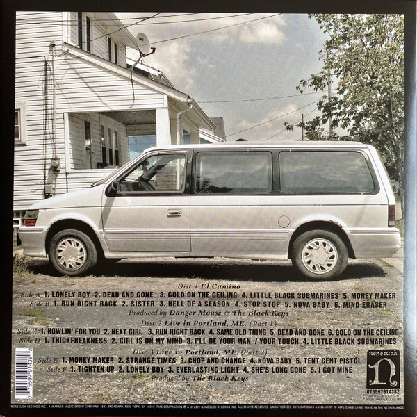 BLACK KEYS - El Camino (3LP set-10th Anniversary Deluxe Edition)--Vinyl LP-Brand New/Still sealed_LAS0526239