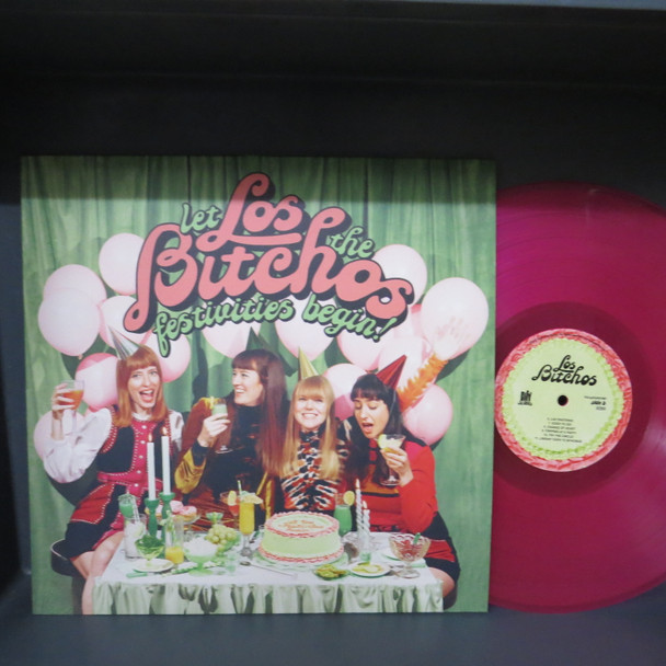 Los Bitchos-Let The Festivities Begin!-VINYL LP-USED-numbered ltd edition-SHLP170425_8421