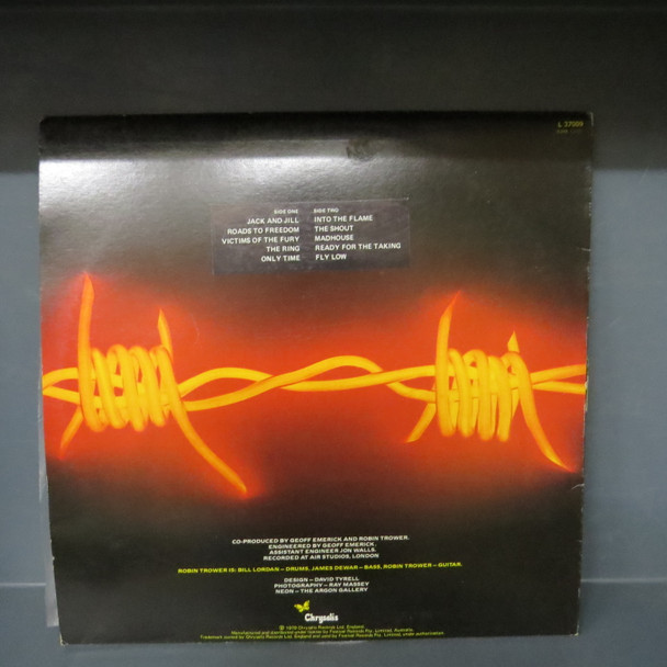 Robin Trower-Victims Of The Fury-VINYL LP-USED--SHLP170425_8437