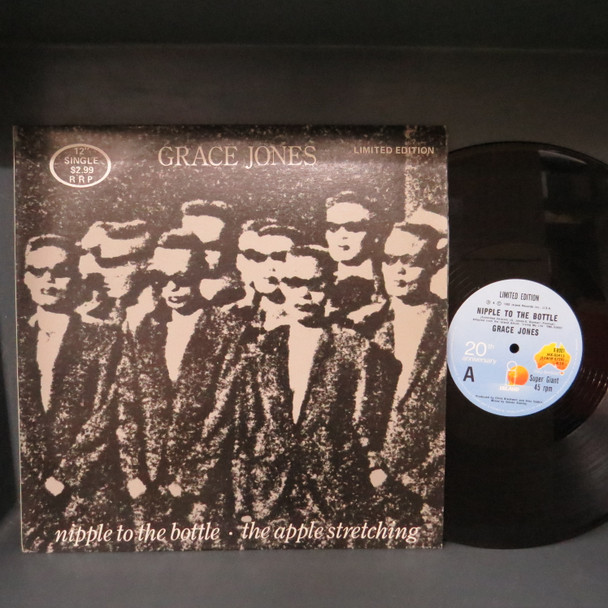 Grace Jones-Nipple To The Bottle / The Apple Stretching-VINYL 12"-USED--SHLP170425_8459