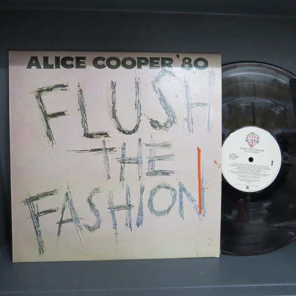 Alice Cooper (2)-Flush The Fashion-VINYL LP-USED--SHLP170425_8525