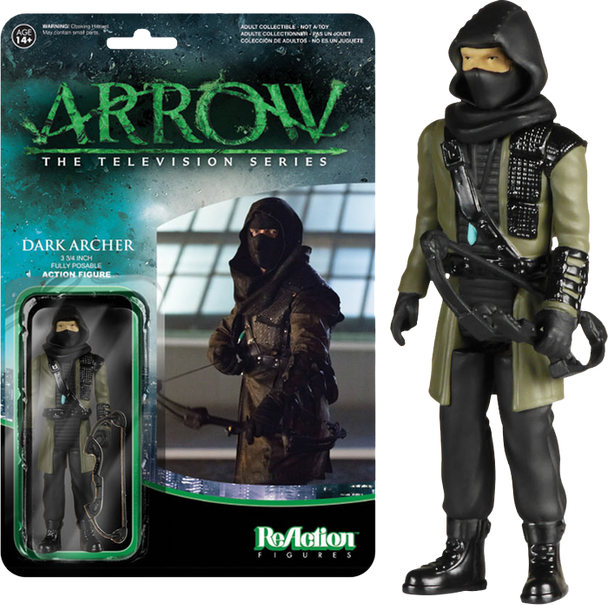 Arrow - Dark Archer ReAction Figure-FUN5365