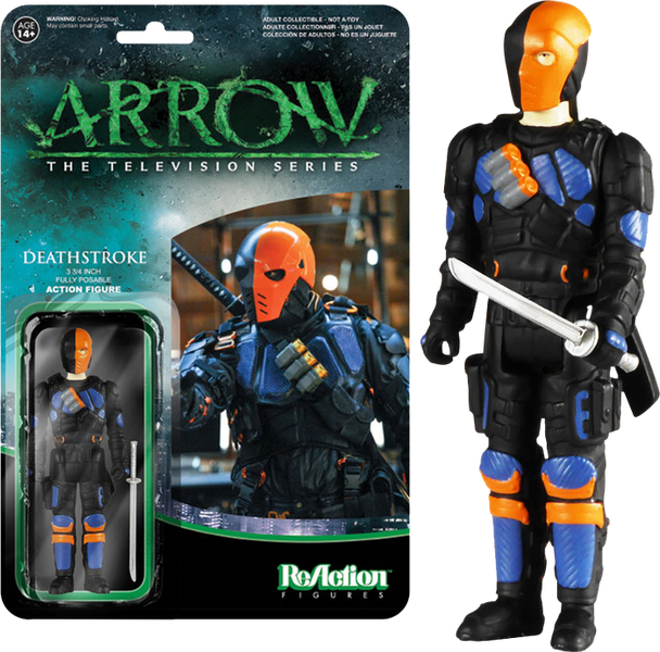 Arrow - Deathstroke ReAction Figure-FUN5364