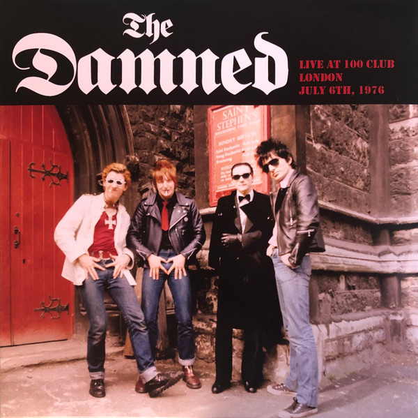 The Damned - Live At The 100 Club July 6th 1976 USED Vinyl - LP, Reissue - Italy 2026 - RRS 226