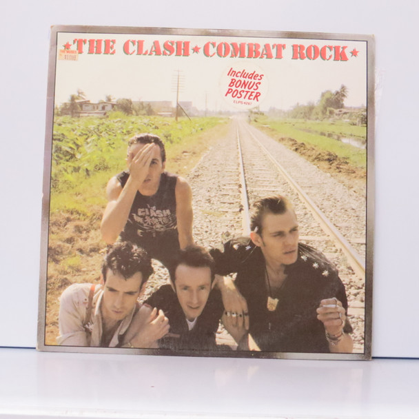 The Clash - Combat Rock USED - Near Mint (NM) / Very Good Plus (VG+) Vinyl - LP, Album - Australia 1982 - ELPS 4287