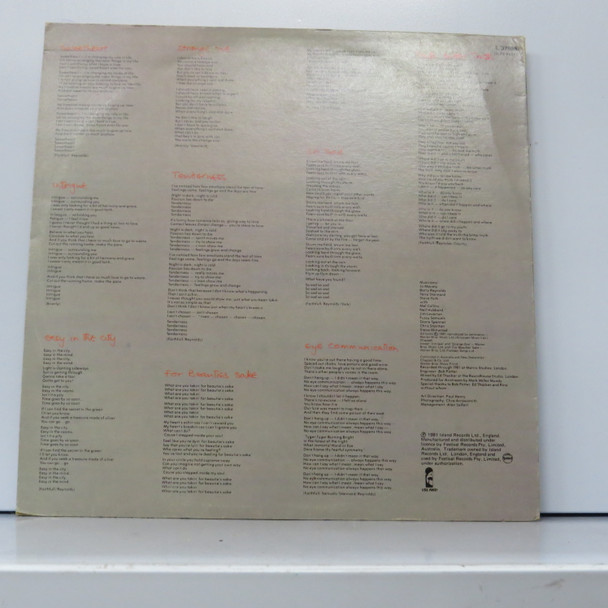Marianne Faithfull - Dangerous Acquaintances USED - Near Mint (NM) / Very Good Plus (VG+) Vinyl - LP, Album, First pressing - Australia 1981 - L 37695