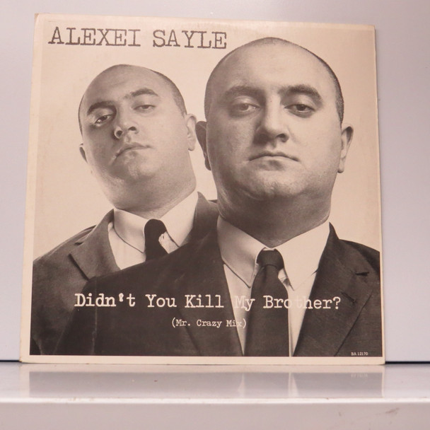 Alexei Sayle - Didn't You Kill My Brother? USED - Excellent (EX) / Very Good Plus (VG+) Vinyl - 12" - Australia 1985 - BA 12170